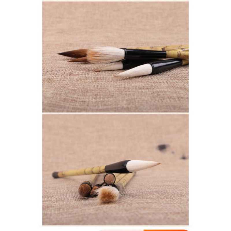 Bộ 6 bút lông viết thư pháp, thư họa